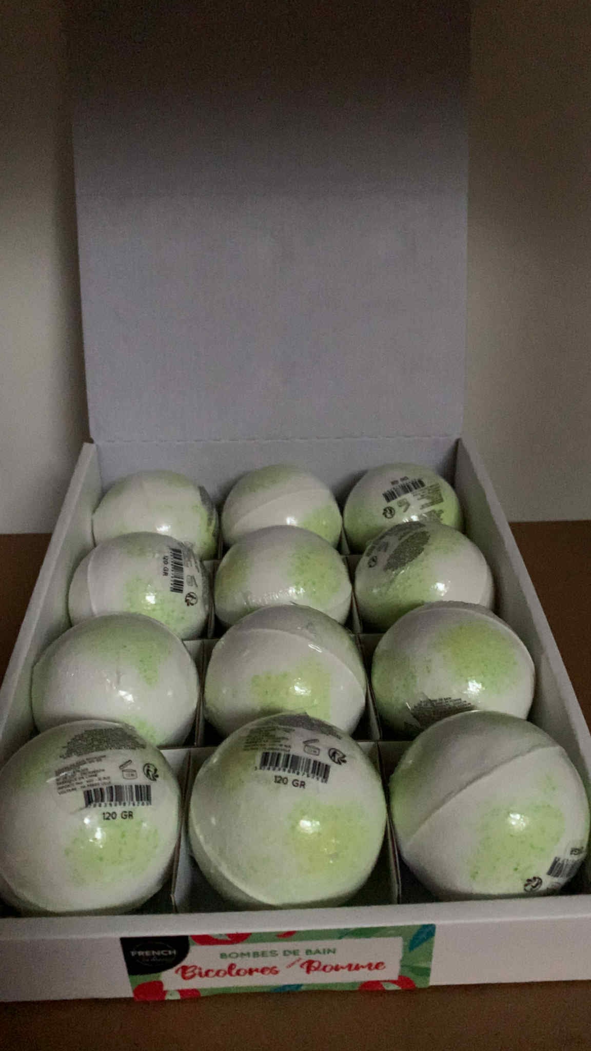 Bombe de bain parfum pomme