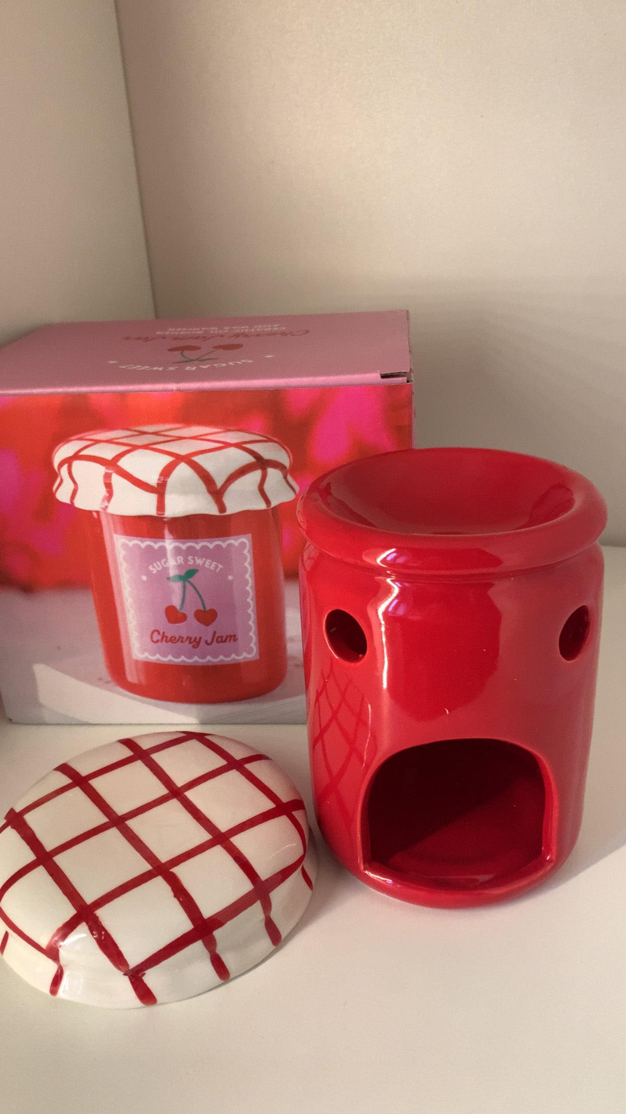 Pot de confiture Cerise