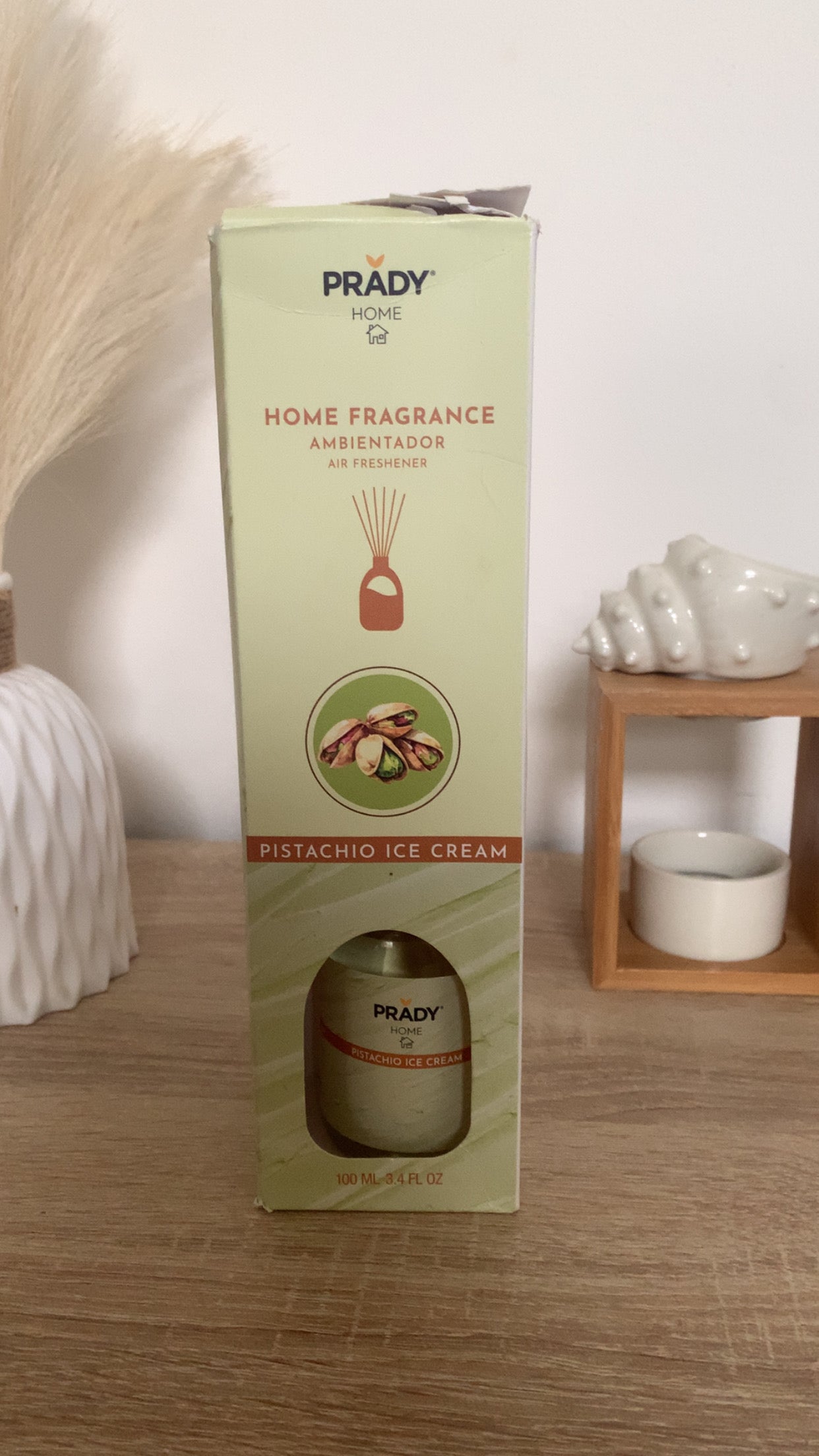 Mikado crème de pistache