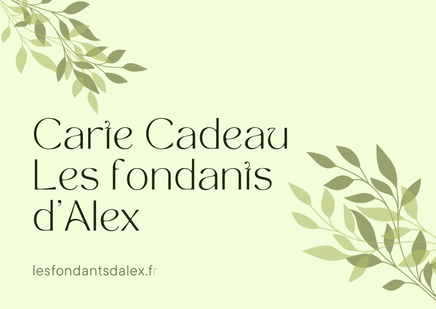 Carte Cadeau