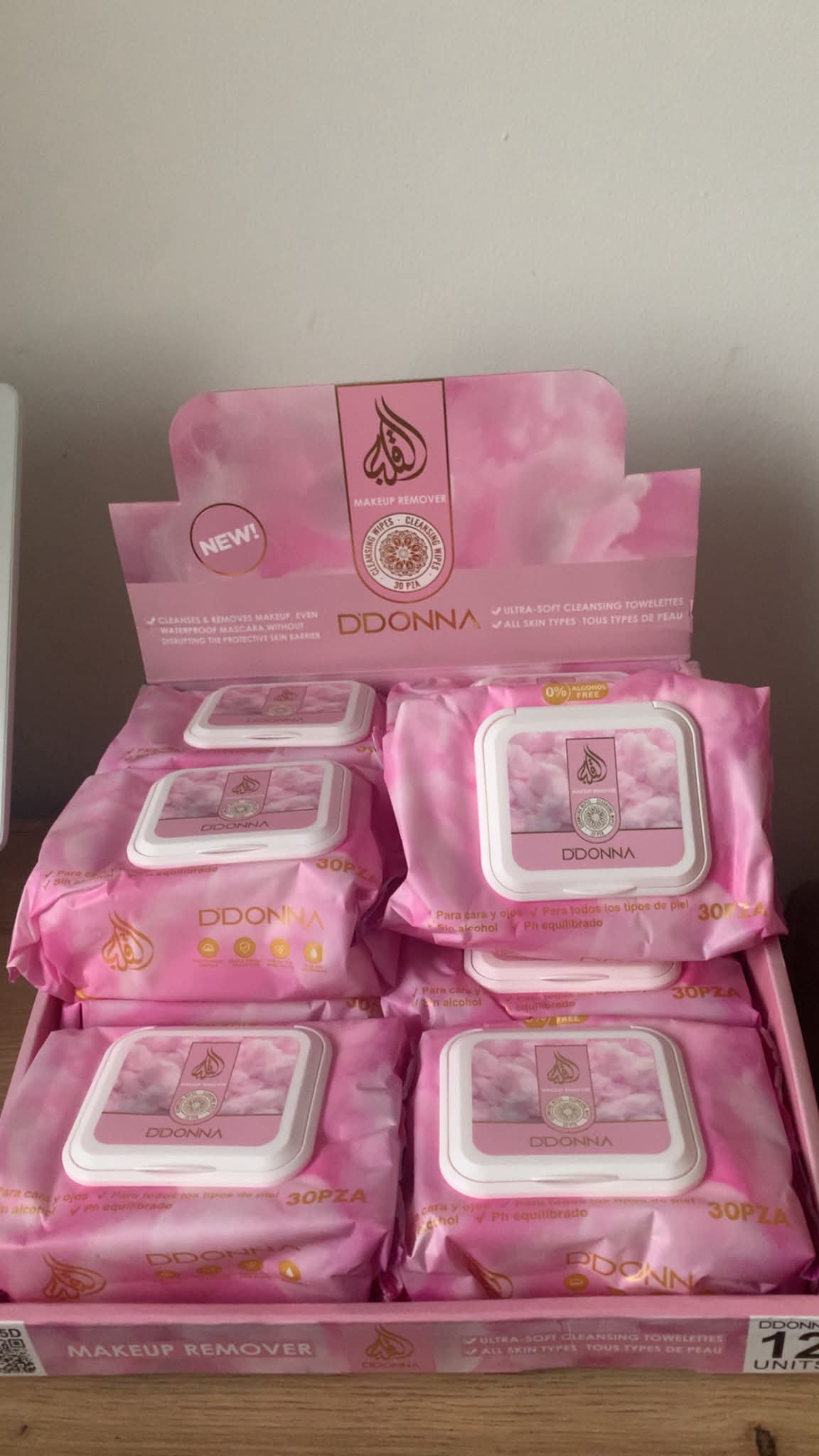 Lingettes démaquillante et hydratante Marshamallow
