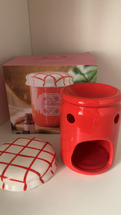 Pot à confiture fraise
