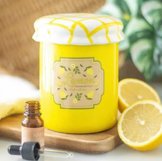 Pot de confiture citron
