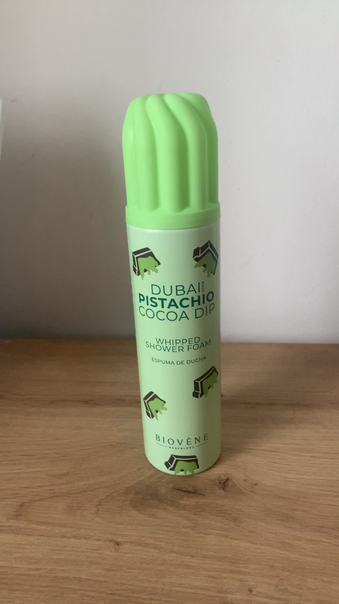 Mousse de douche Choco pistache