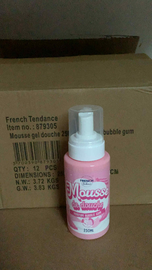 Mousse de douche parfum Bubble Gum