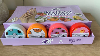 Boite de 32 lingettes dissolvant fruités