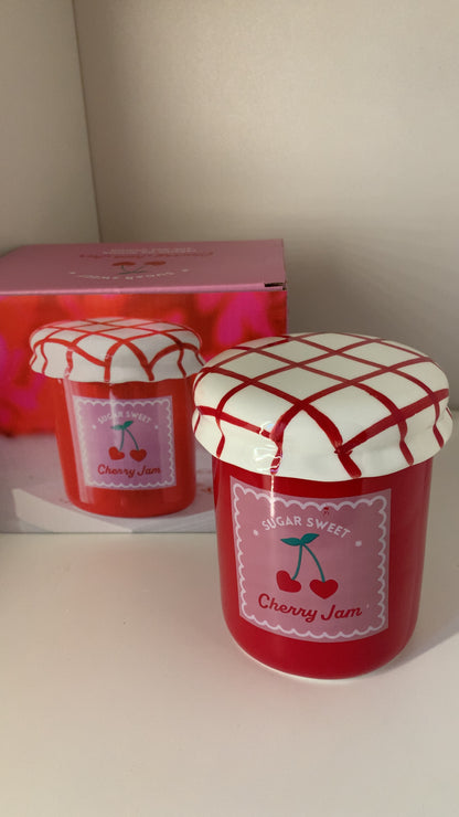 Pot de confiture Cerise