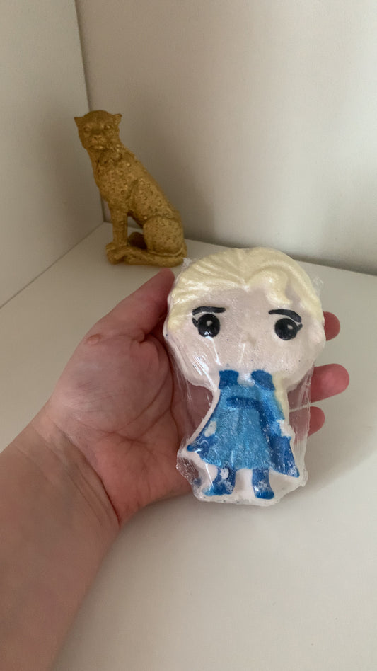 Bombe de bain Reine des Neiges