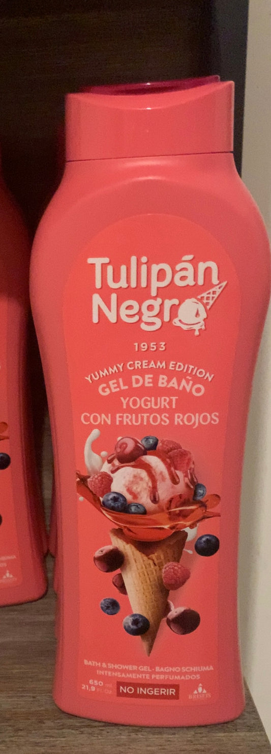 Gel douche crème glacé fruits rouge 650ml