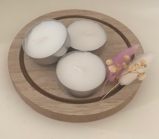 Bougie chauffe plat