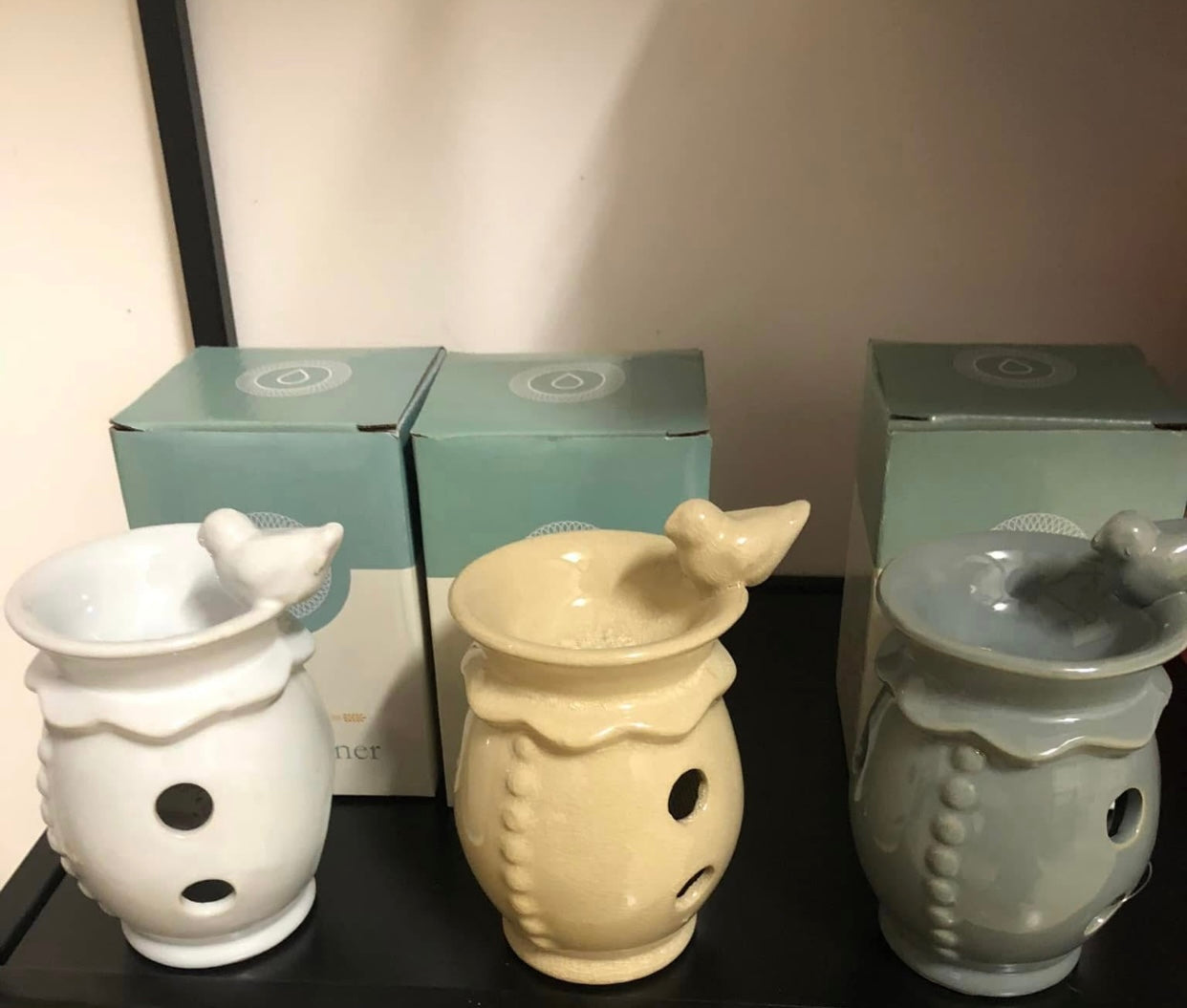 Brûle parfum modèle oiseau